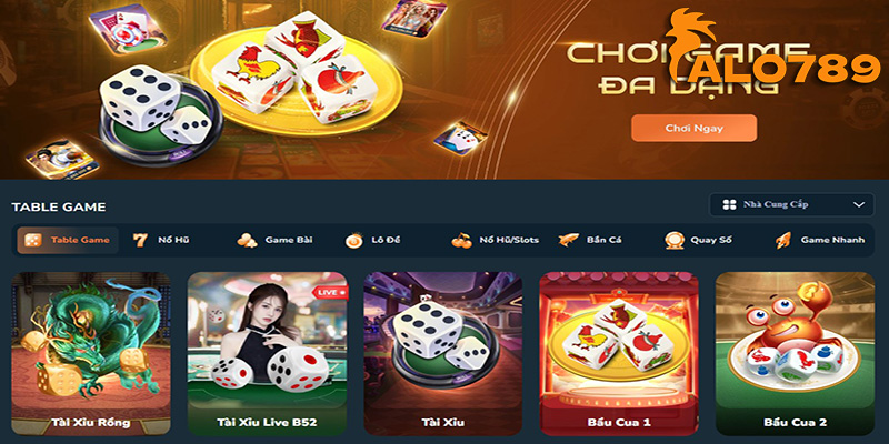 Casino Alo789 - Trò Chơi Rồng Hổ Dành Cho Tín Đồ Cá Cược